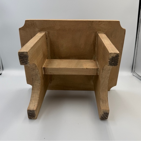 Vintage Hand Painted Wooden Step Stool - Picture 8 of 8